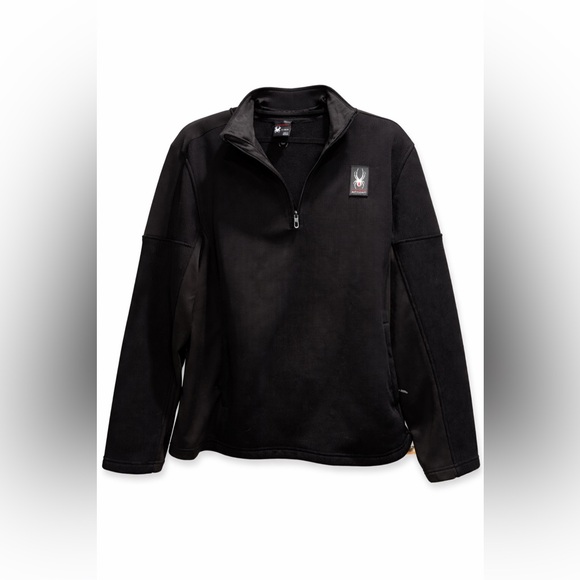 Spyder Other - Spyder Men’s XL Black 1/4 Zip Performance Pullover Jacket